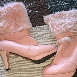 Pink Boots